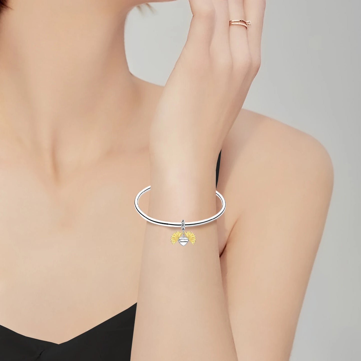 You Are My Sunshine CHARM - Fits Original Pandora Bracelet