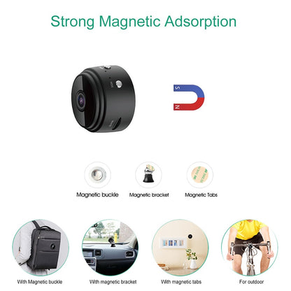 SurveillancePro MiniCam™  | 1080P Wireless Smart Home Security Magnetic Night Vision Remote Webcam Mini Camcorders Surveillance Wifi Electronics