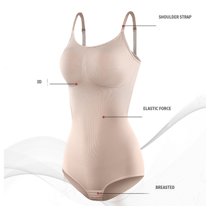 "BodyFlex Contour Shaper"™   Tummy Shaper Hip Lifter Corset Thigh Slimmer Waist Trainer Reductive Slimming Bodysuit